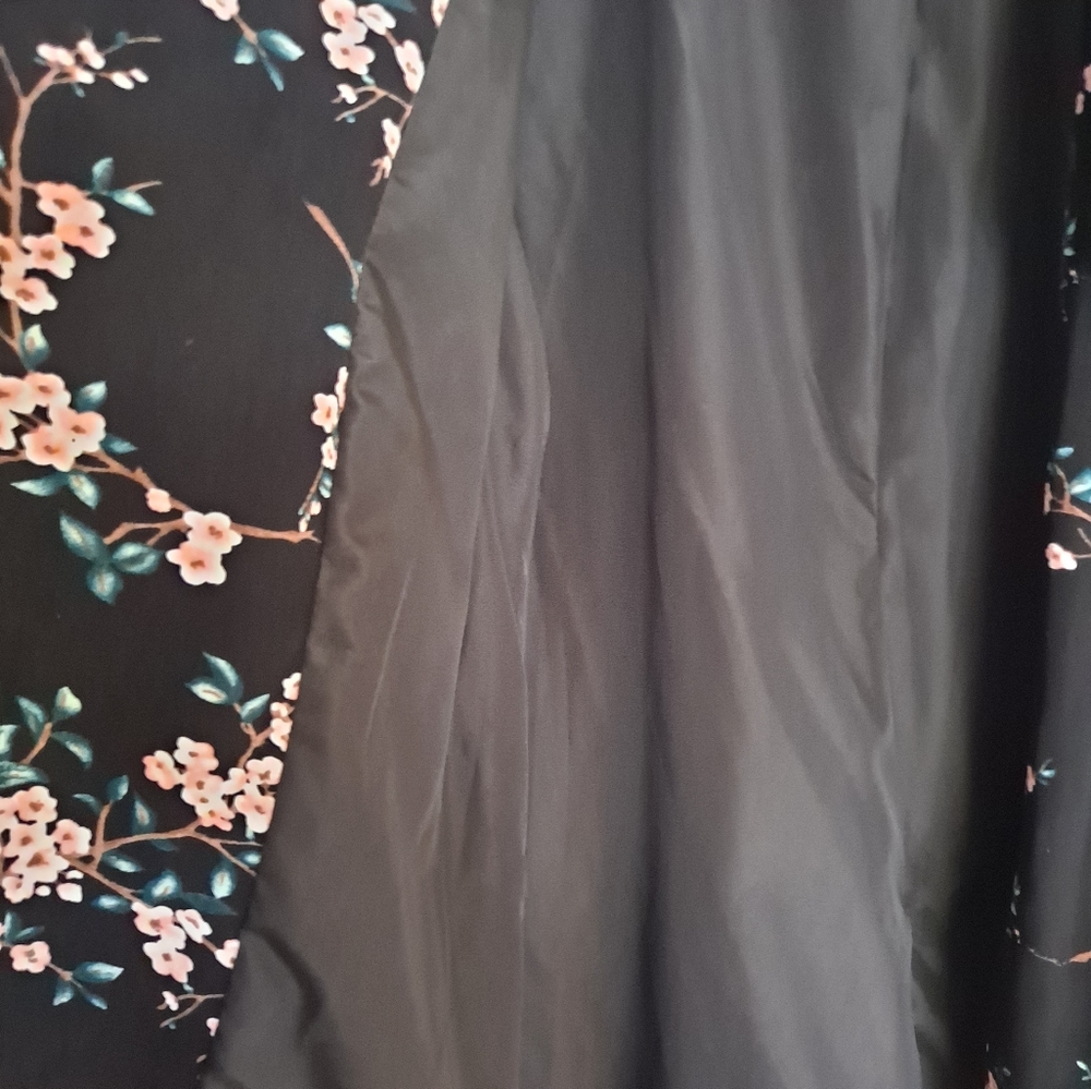 Cynthia Rowley floral buttonless blazer with pockets - Picture 8 of 8